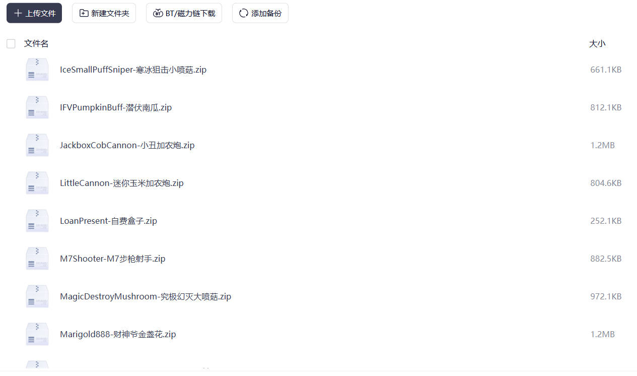融合版3.81二创版植物mod合集